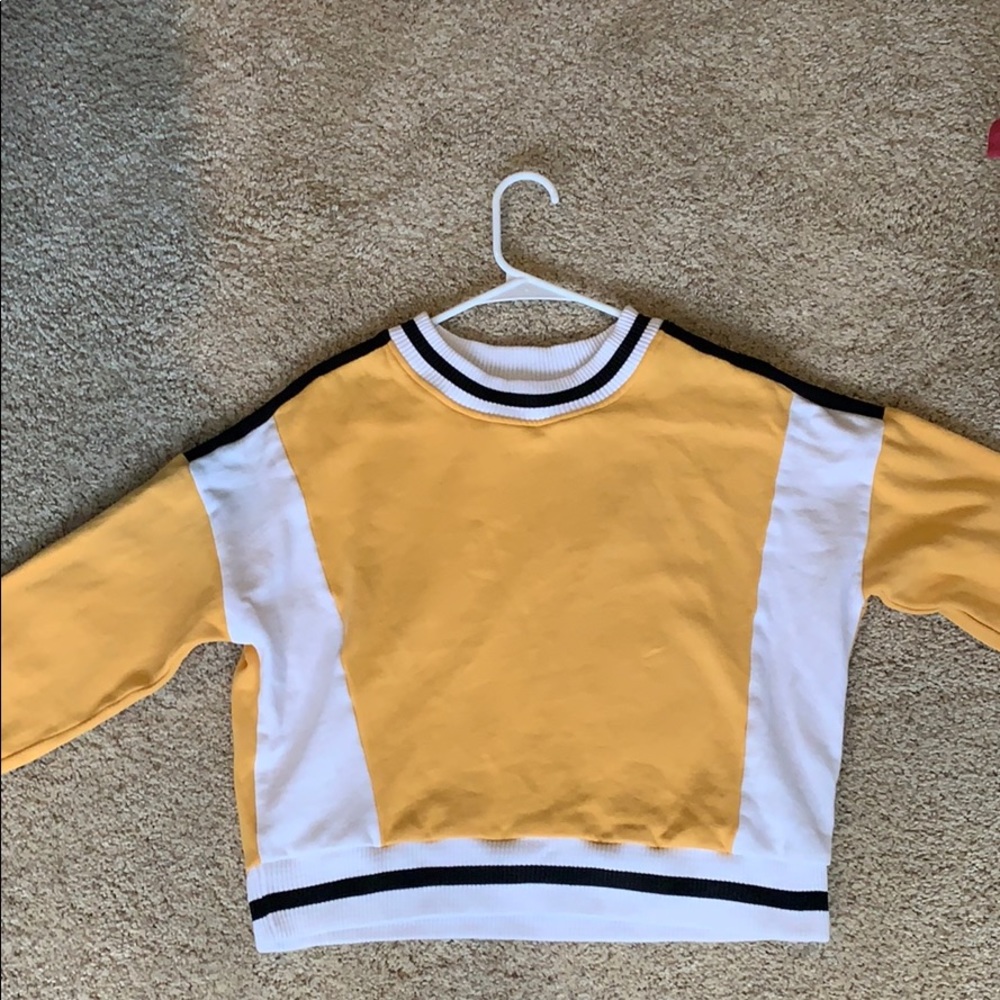 Yellow Holister sweater